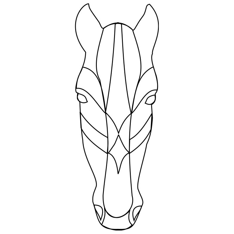 Pferd Geometrie