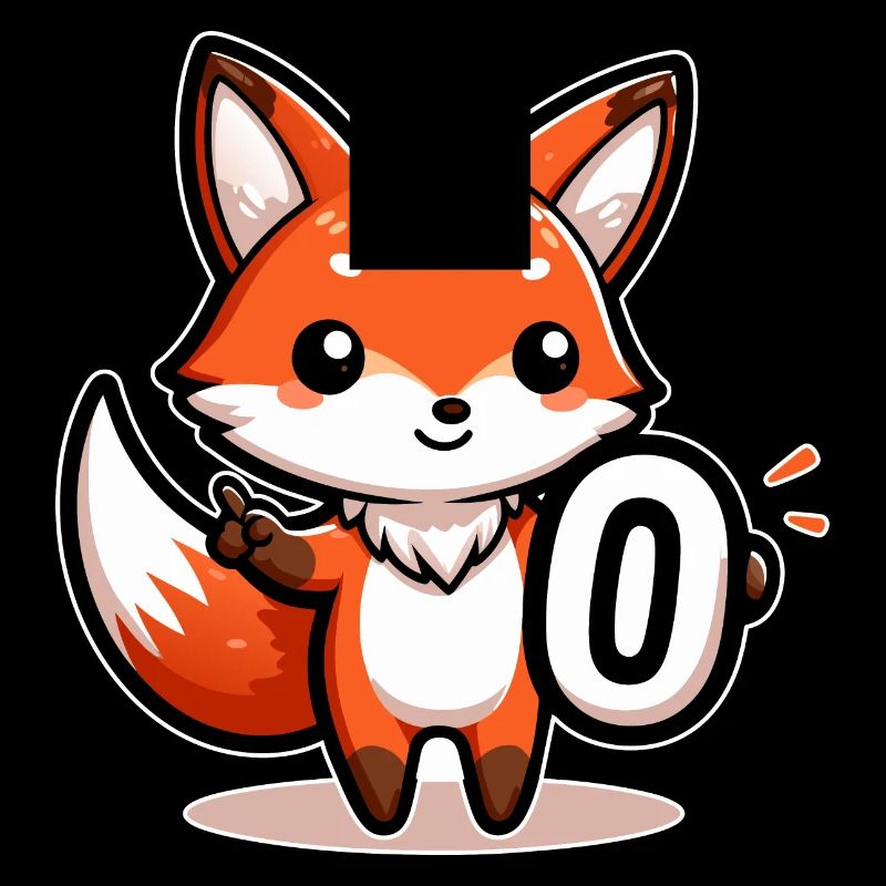 Adorable Zero Fox Left