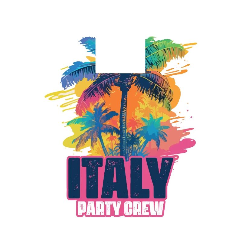 Vacances de l’équipage de fête en Italie