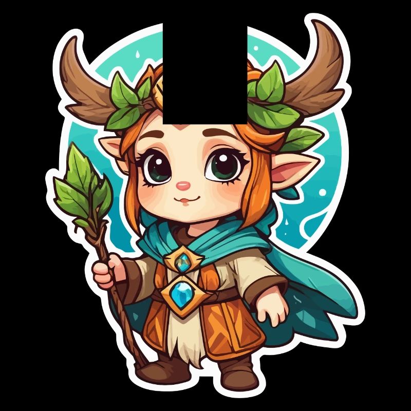 Druide Mignon Illustration