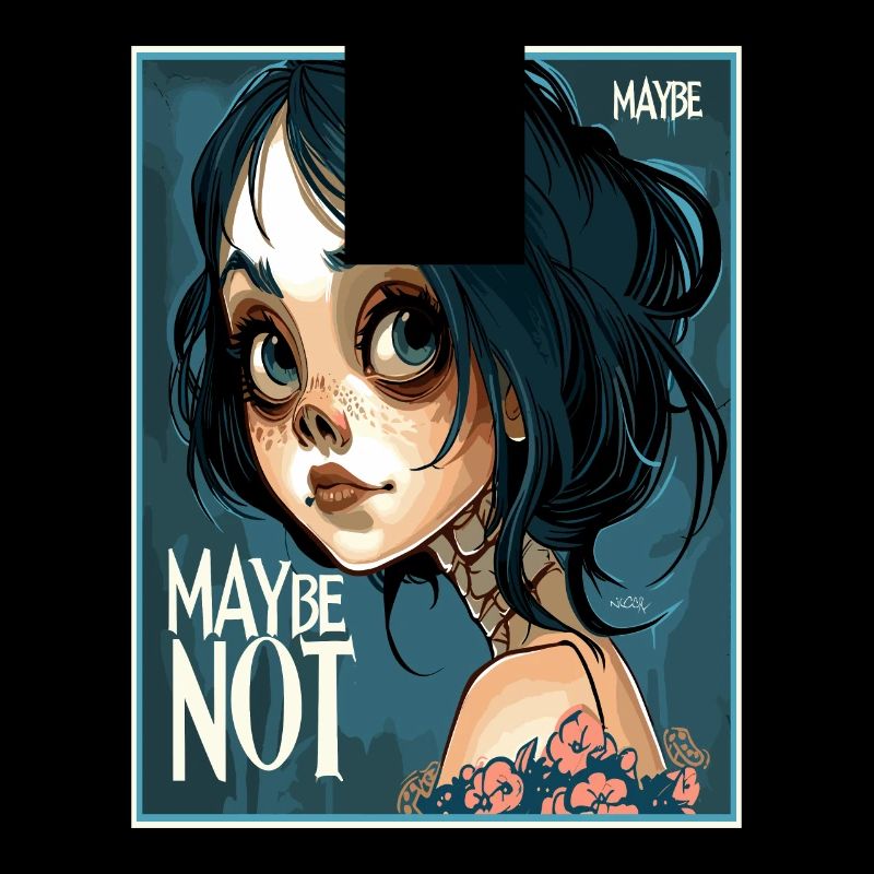 Fille d’anime comique, peut-être, peut-être pas