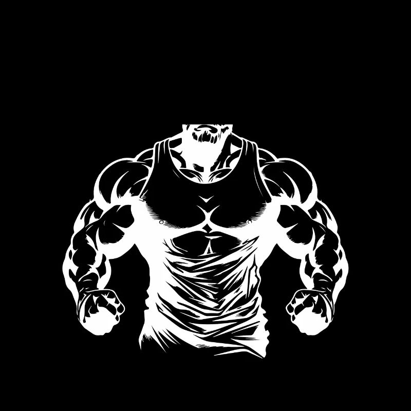 Bodybuilder Muscles Workout Gym
