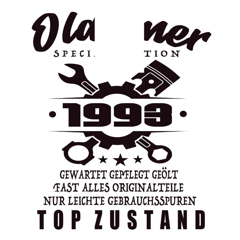 Oldtimer Special Edition Model 1993 Birthday