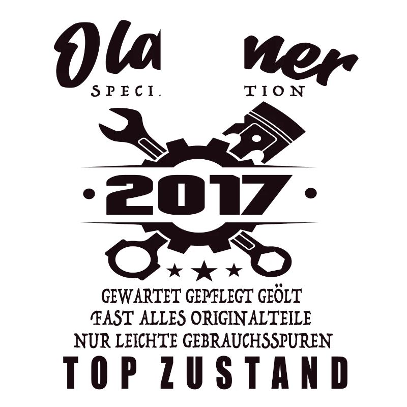 Oldtimer Special Edition Model 2017 Birthday
