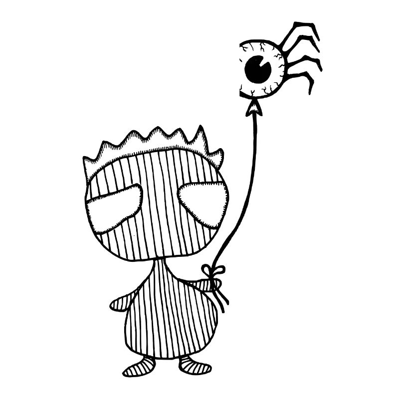 Emo Boy mit Spinne Gothic Figur by nikki-luka