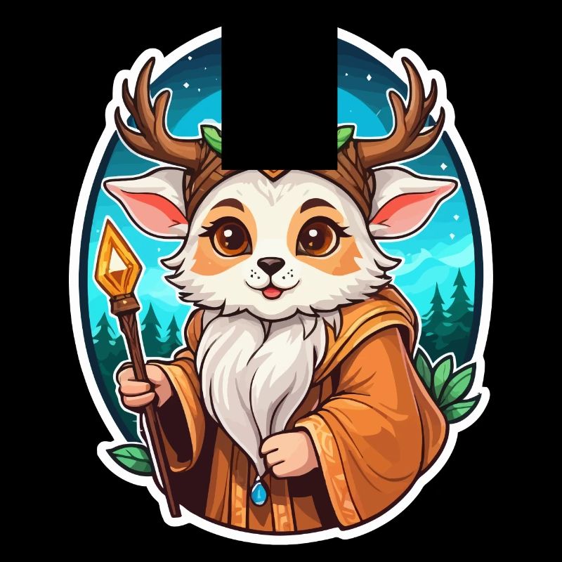 Druide Mignon Illustration