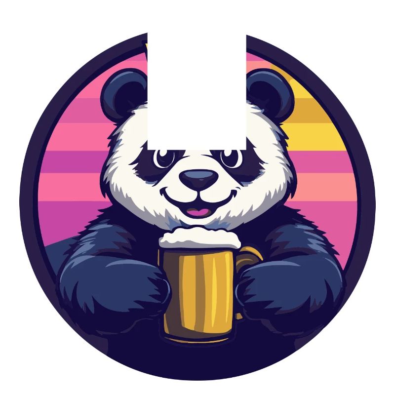 Panda Bier Comic