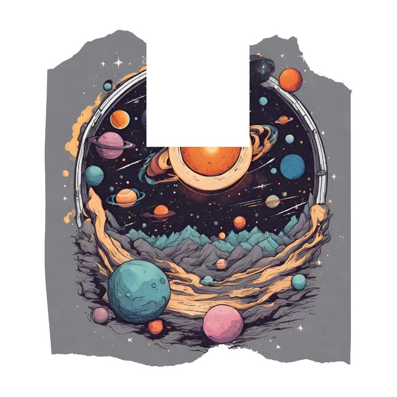 Harmonie céleste Système solaire Soleil Planètes Espace