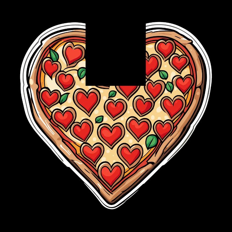 Pizza Heart - Valentine's Day