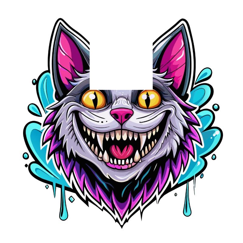 chat souriant