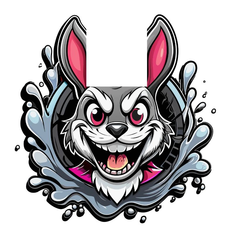 crazy easter bunny