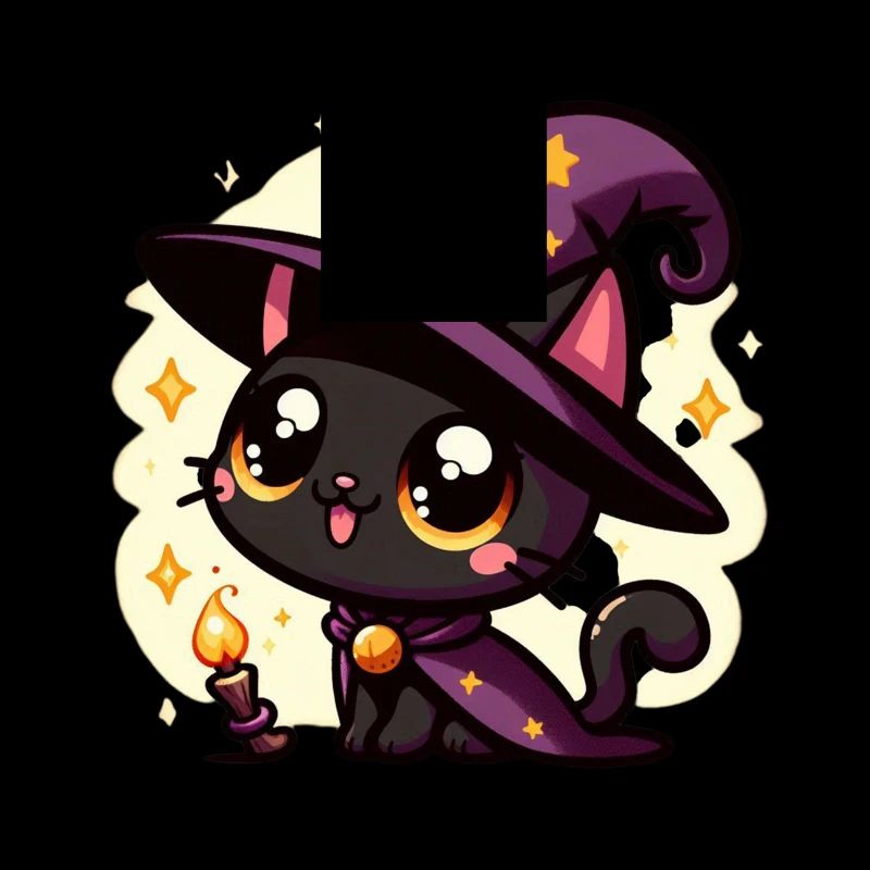 Spooky kitty Halloween
