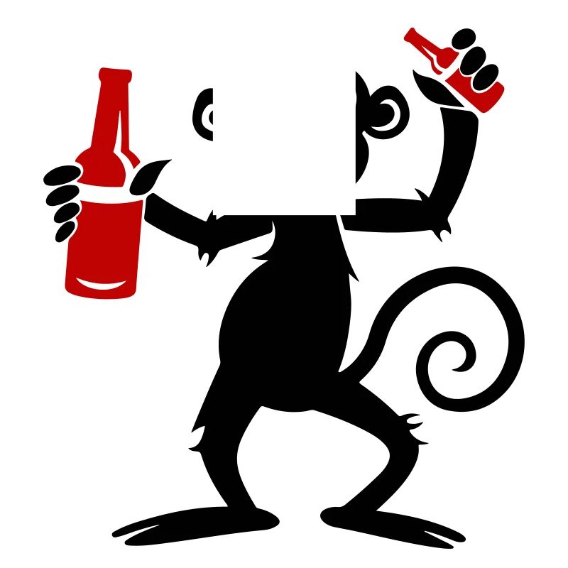 Affe Party Bier