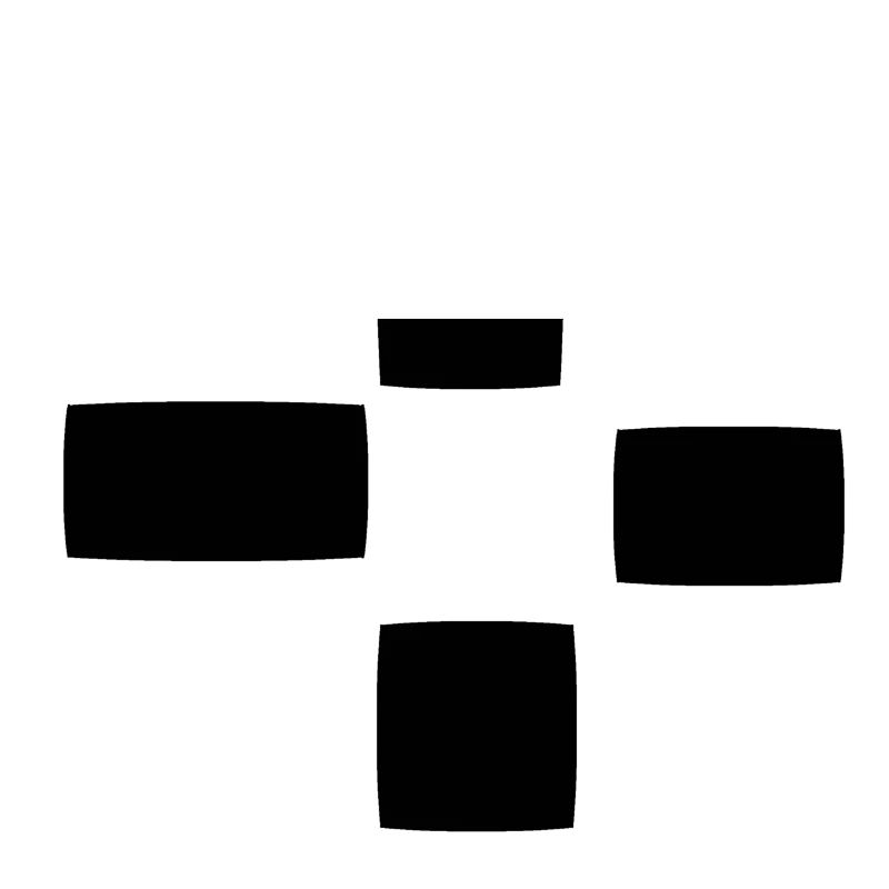 Square Pattern Four Shapes Shape