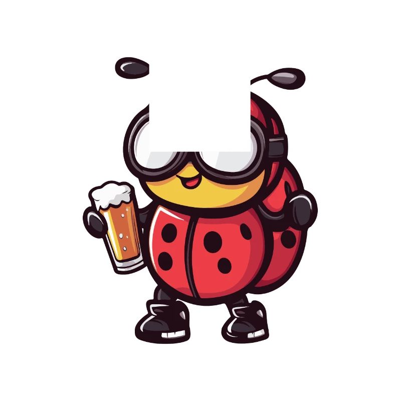 Bière de ski Ladybug
