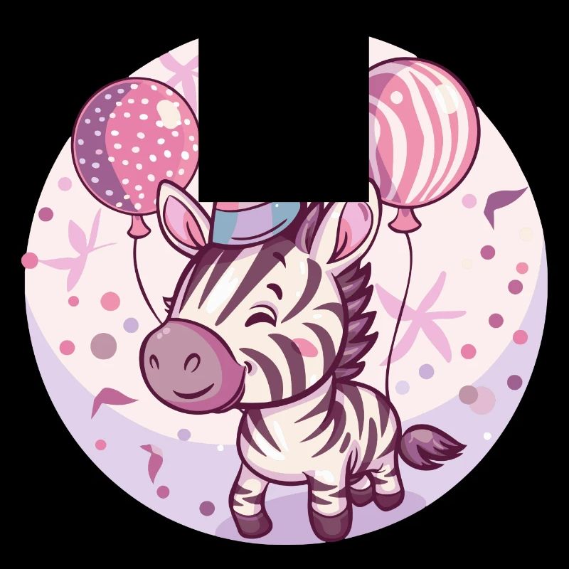 Zebra Geburtstag Comic