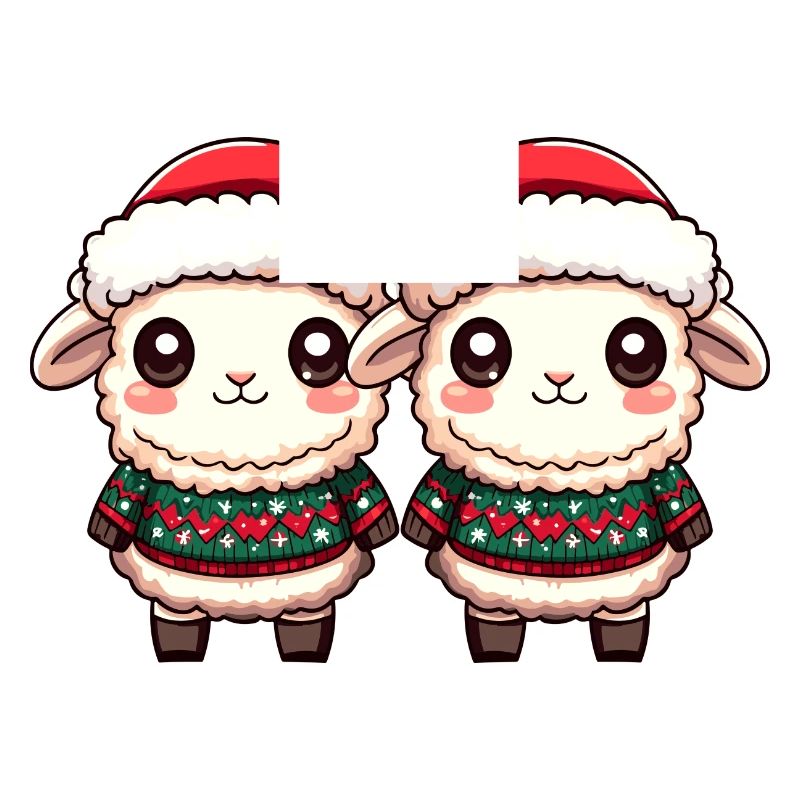 Schaf Weihnachten Team