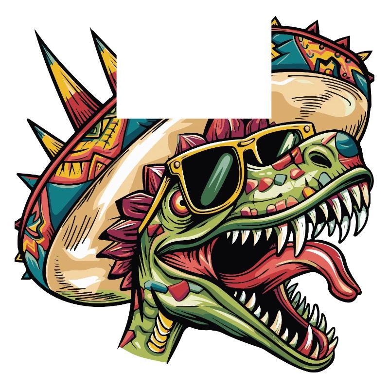 Dinosaur stegosaurus Sombrero