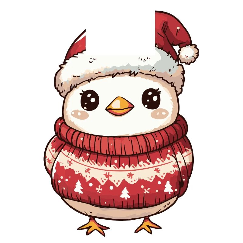 Chicken Christmas Comic