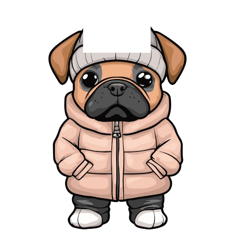 Boxer Dog Winter