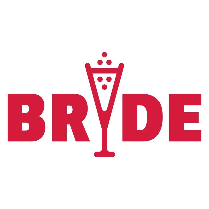 Bride Bubbly (Hen Night Bachelorette Party / Red)