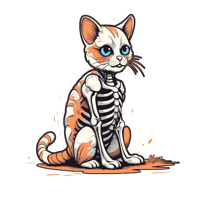 Skeleton Cat