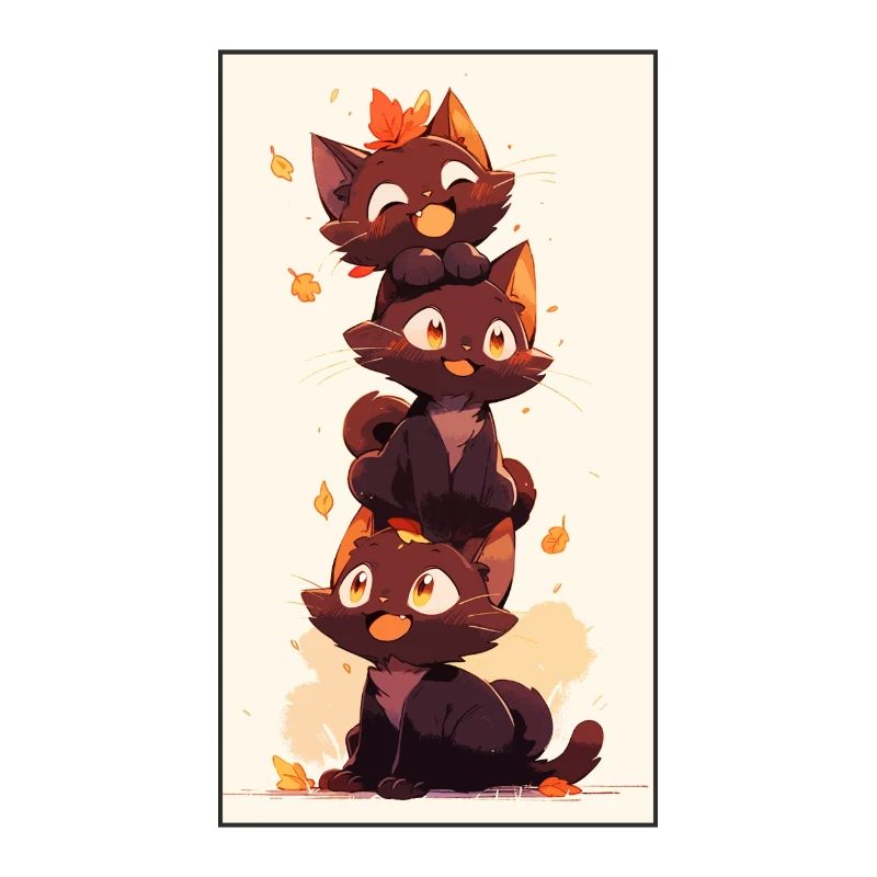 Une bande de chatons mignons