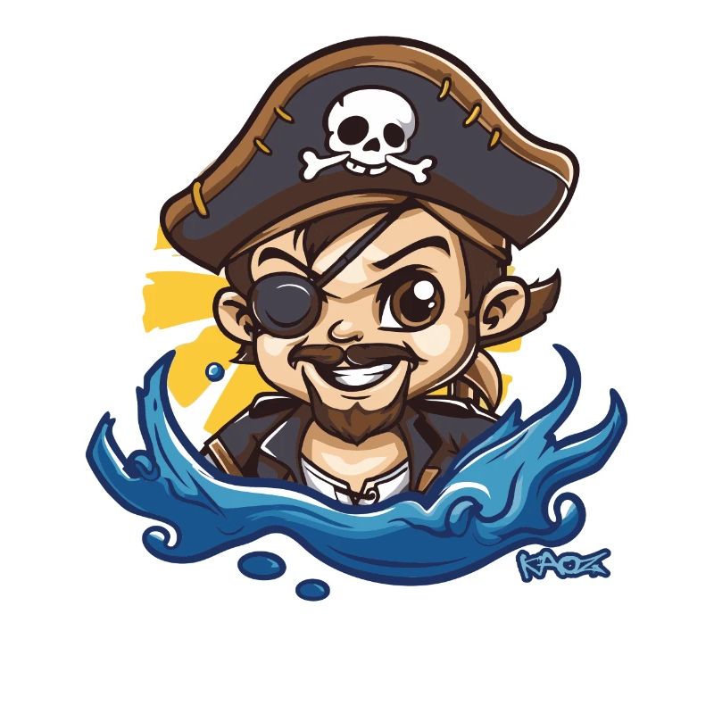 The Handsome Chibi Captain Pirate