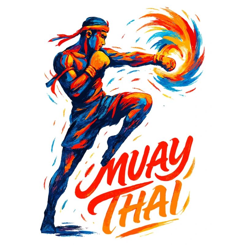 Muay Thai Boxing Kickboxing Boxer Gift