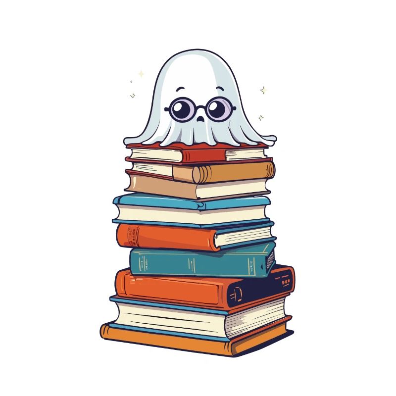 Funny Book Lover Reading Halloween