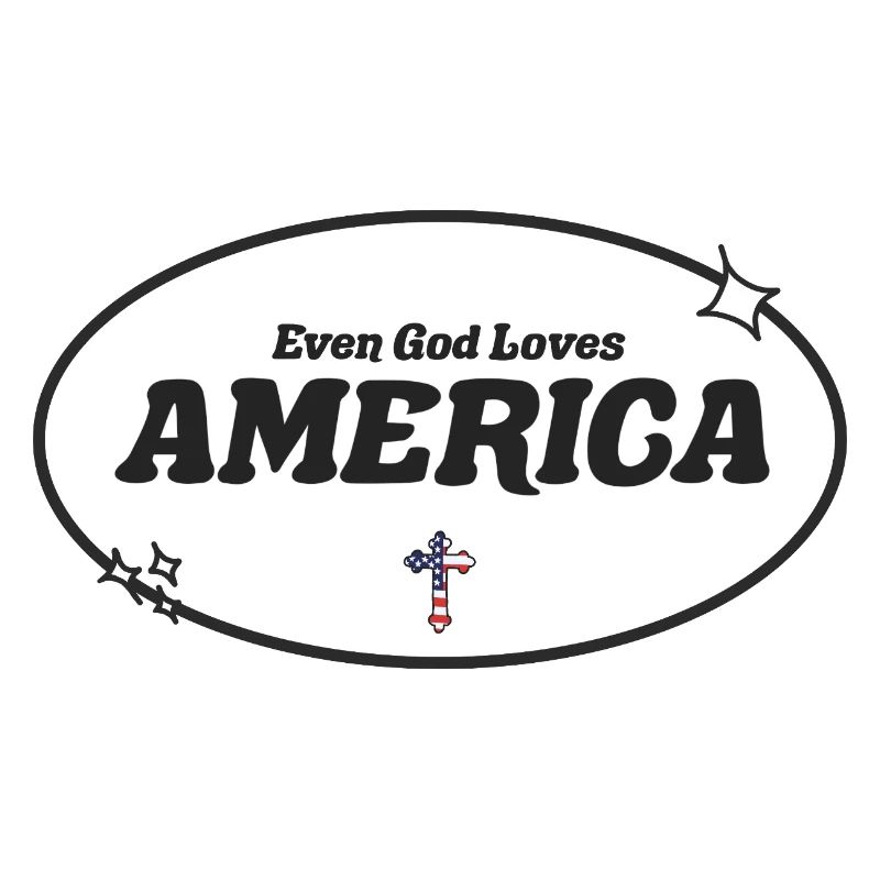 Sogar Gott betet Amerika an