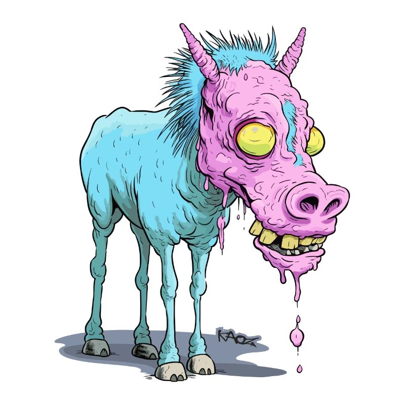 Melting Face: Candy Zombie Ass
