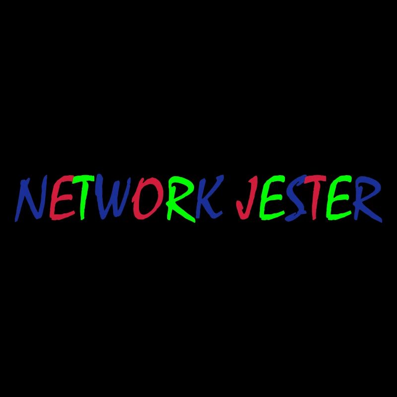 Network Jester – Bunte Typografie