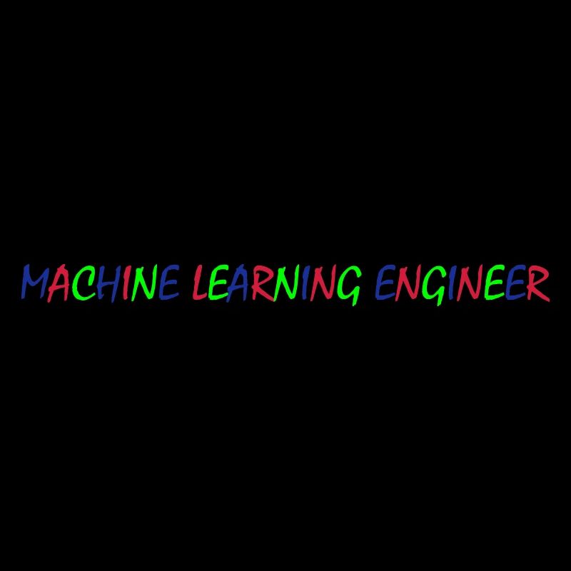 Machine Learning Engineer – Farbliche Typografie