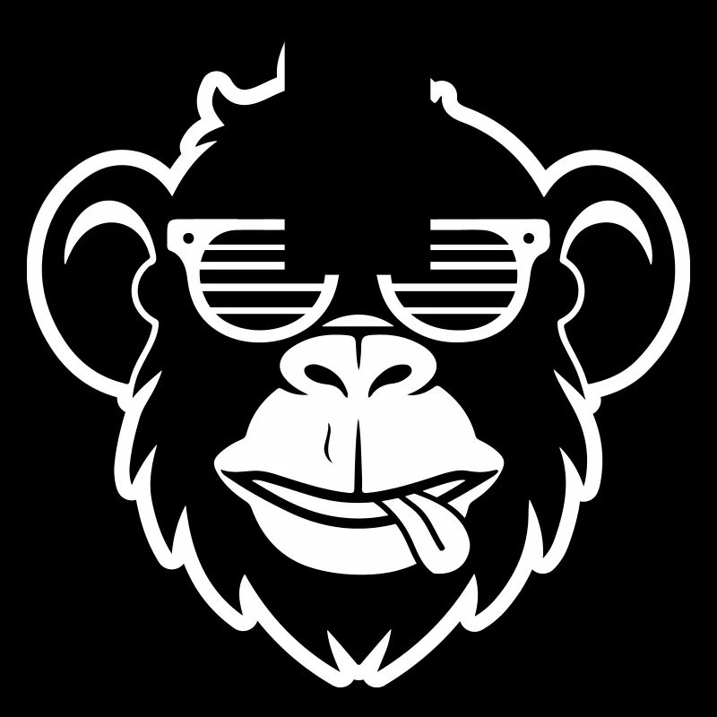 Monkey Head Sunglasses Party