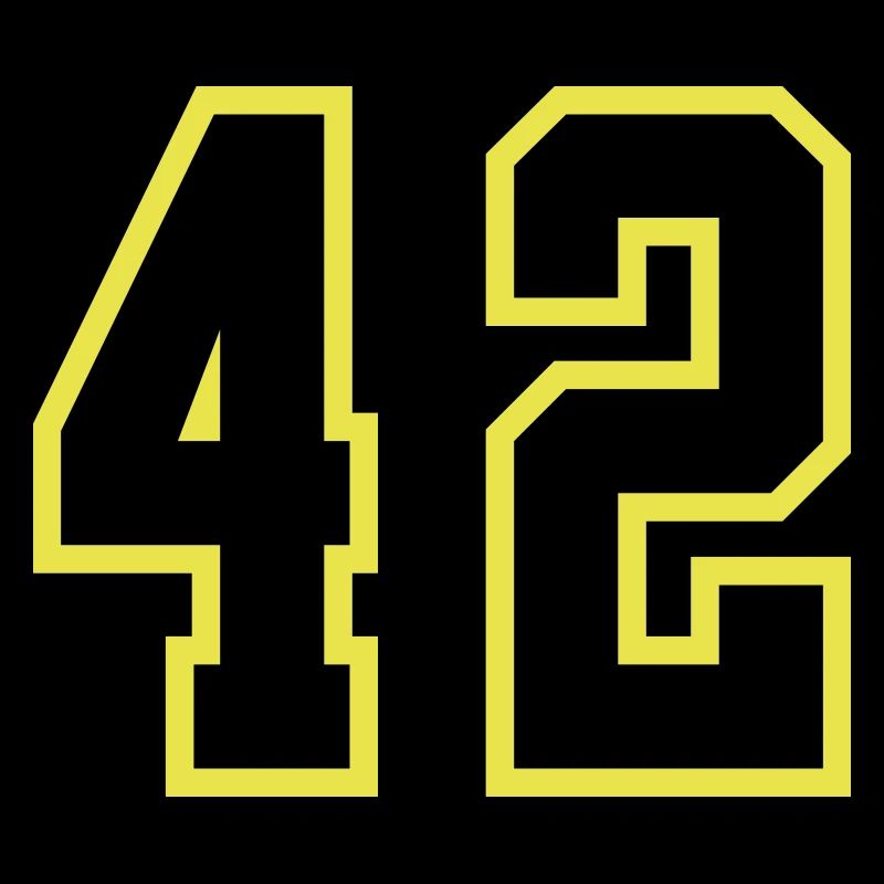 Justaucorps à 42 chiffres