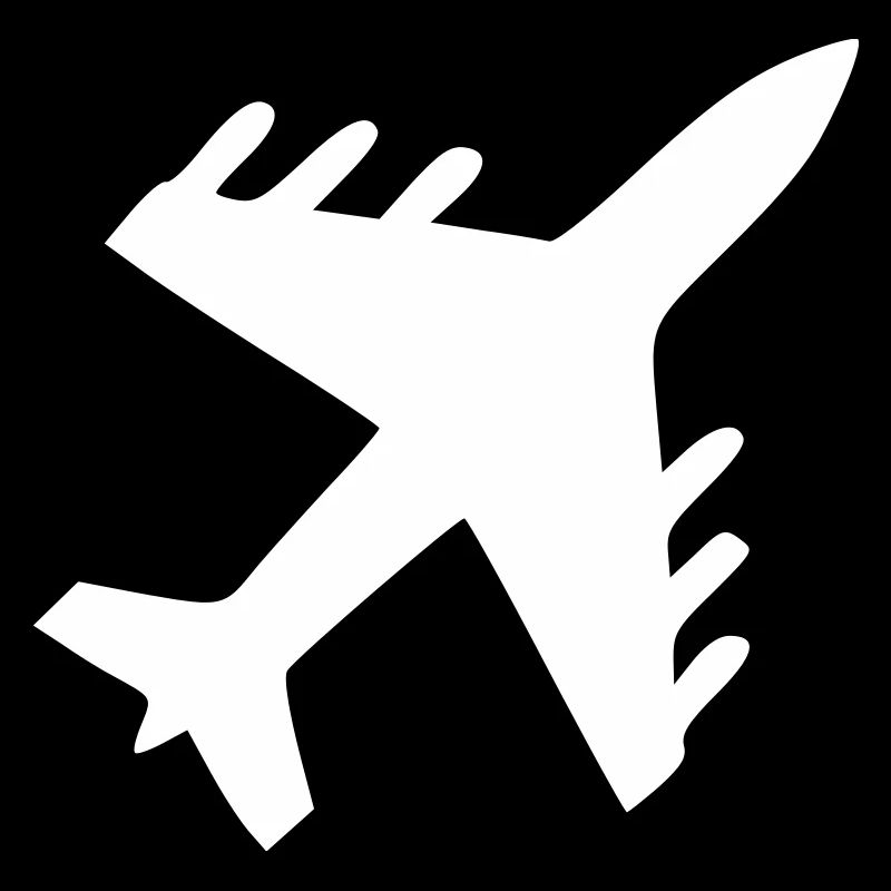 Airplane Icon Minimal Icon Vector