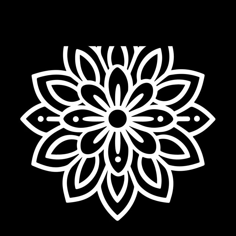 Mandala Fleur