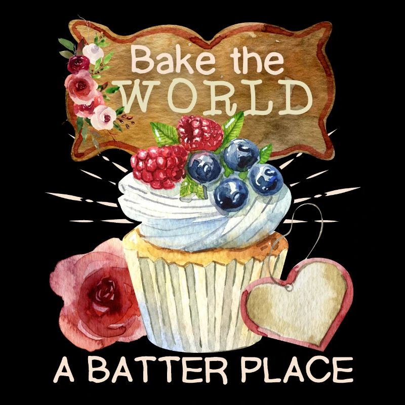 Cupcake, baking cakes, funny saying muffin