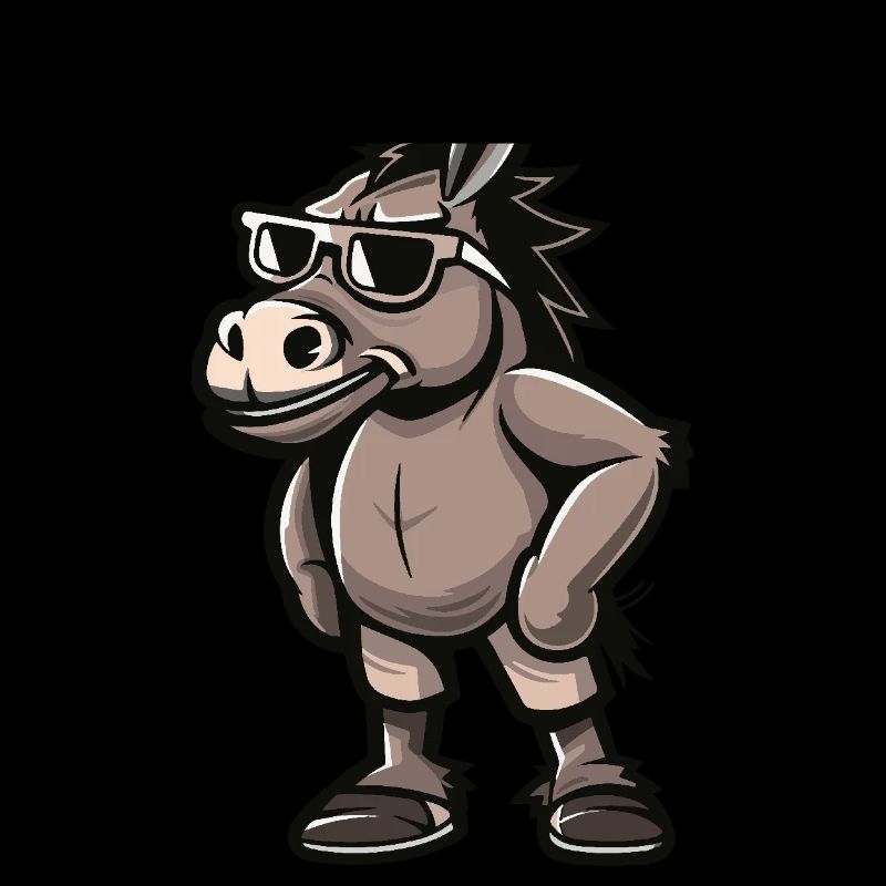 Donkey Cool Comic