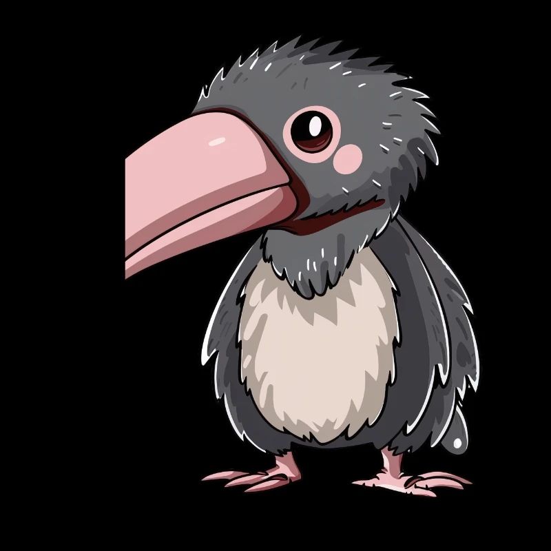 Look toucan de dessin animé mignon