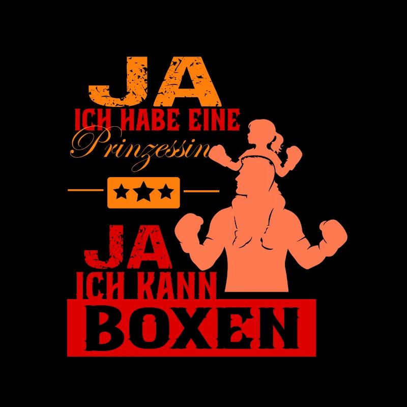 Vater Tochter Witzig Spruch Männer Boxen Geschenk
