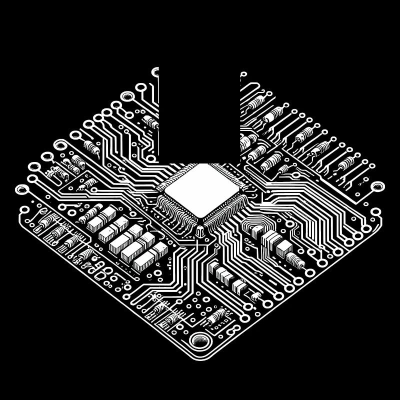 Anatomische CPU & Platine - Coole Informatiker