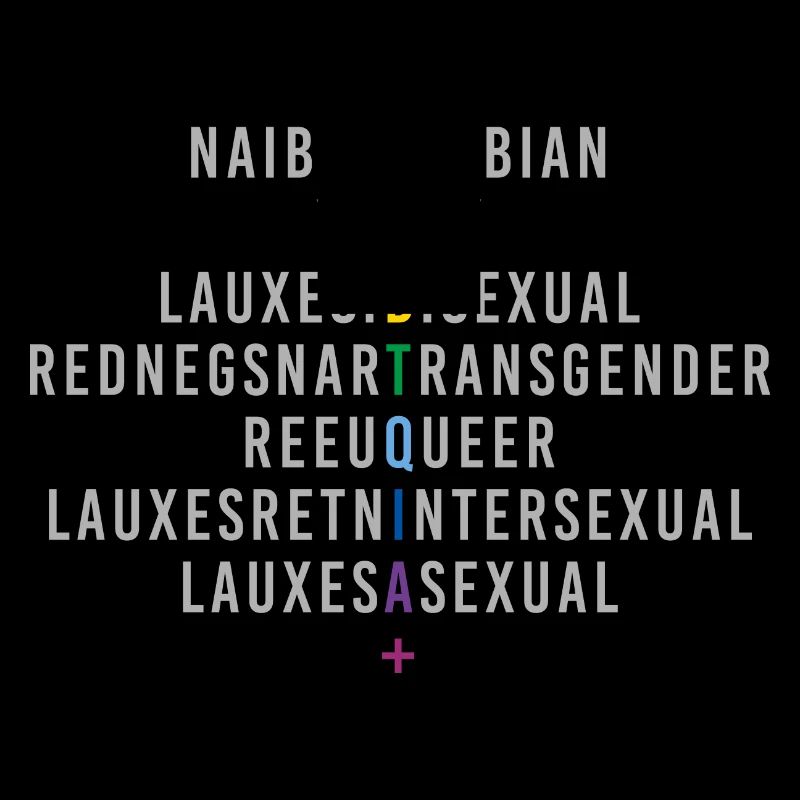 Reflet du drapeau arc-en-ciel LGBTQIA+