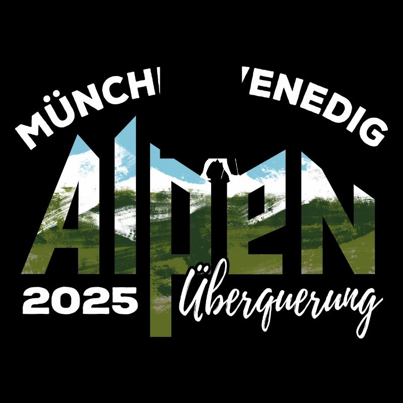 Alpenüberquerung 2025 München Venedig, Wandern