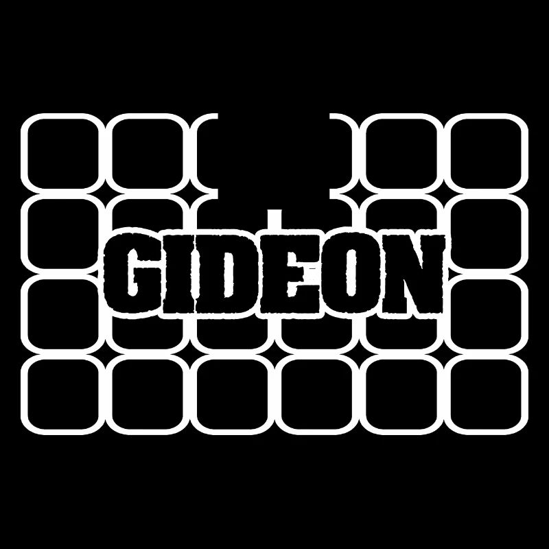 Men's name Gideon