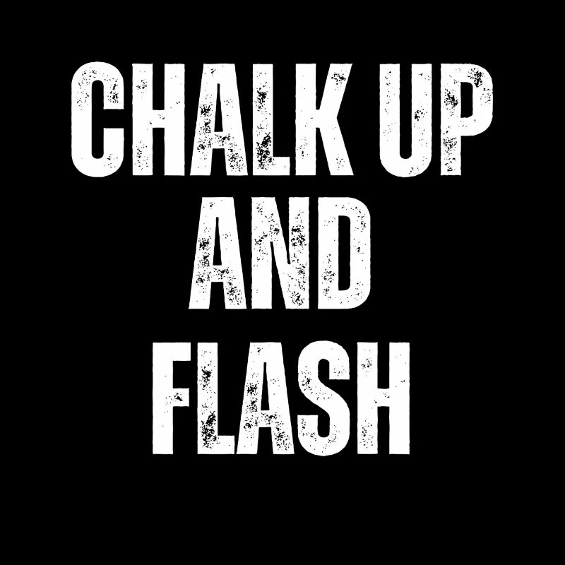 Boulderer Chalk Up et Flash Bouldering
