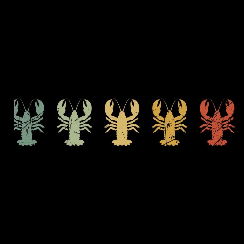 Série de homards à gradient