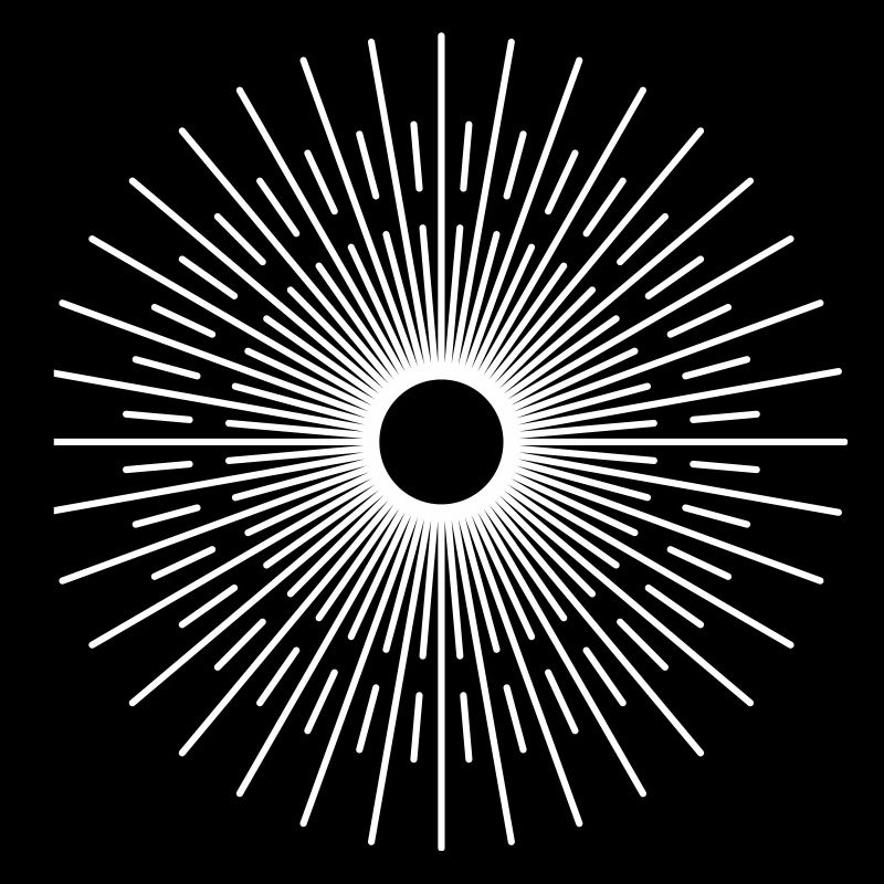 Rayons du soleil