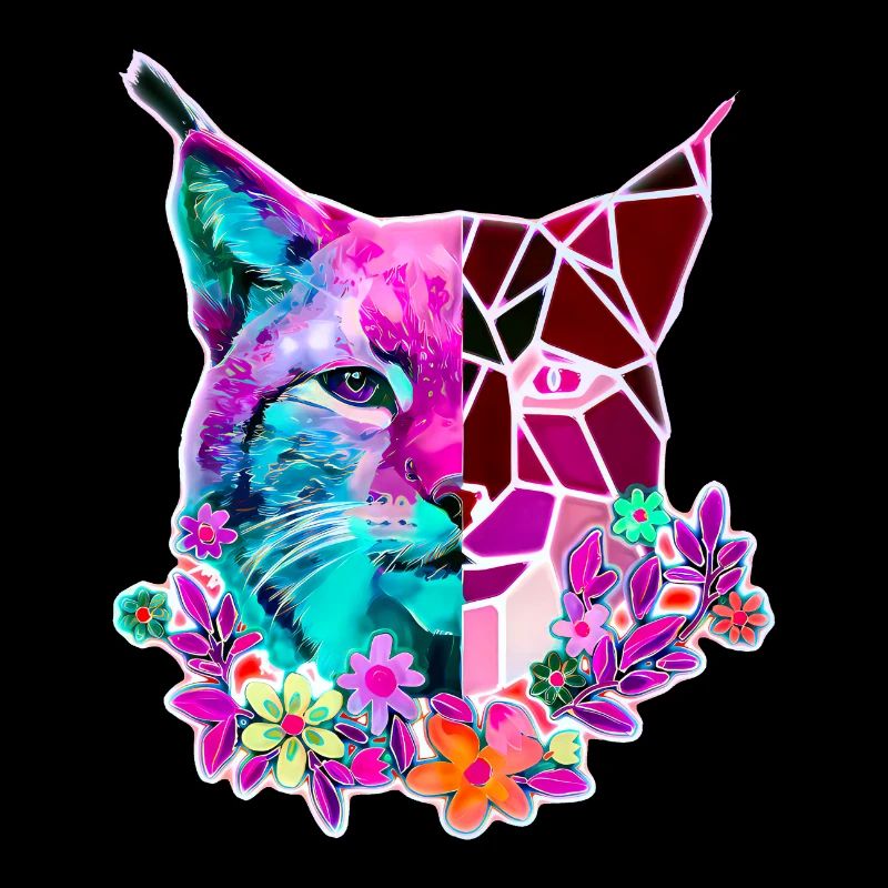 Luchs Katze Sommer Farben